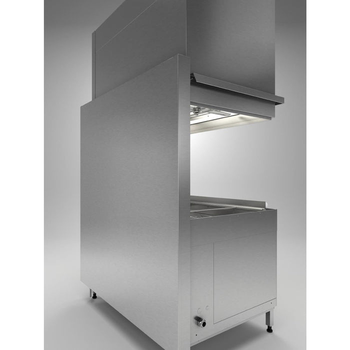 Hobart Twin Pass Through Utensil Washer UXTH-10A Hobart