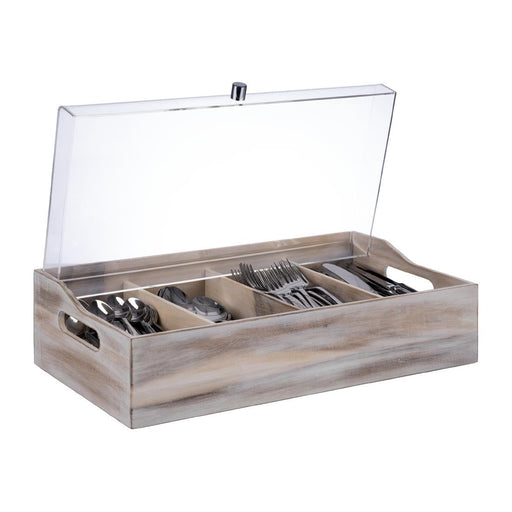 APS Cutlery Tray With Cover 510 x 280mm APS
