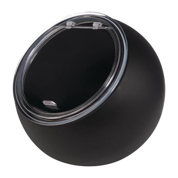 APS Moon Serving Bowl and Lid Black 190mm APS