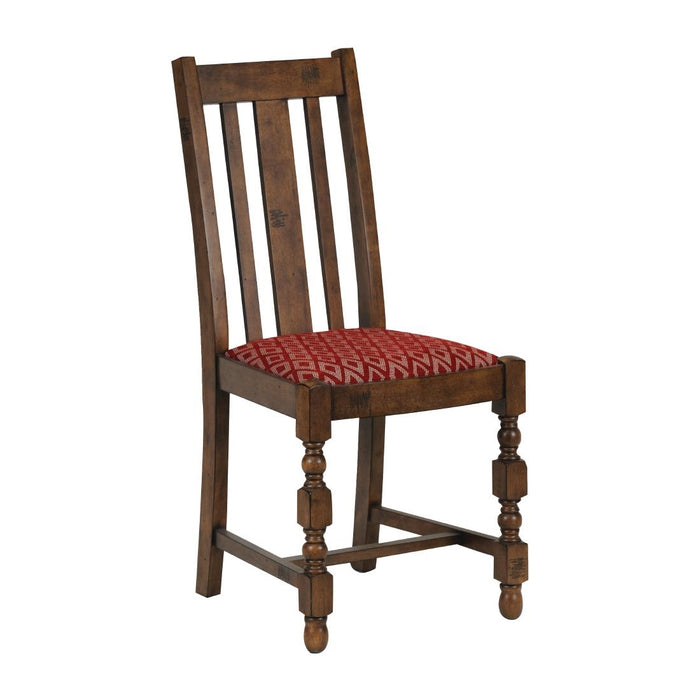 960(H)x450(W)x440(D)mm. Material: Rubberwood. Diamond-Patterned Seat Pad