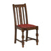 960(H)x450(W)x440(D)mm. Material: Rubberwood. Diamond-Patterned Seat Pad