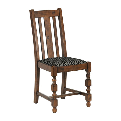 960(H)x450(W)x440(D)mm. Material: Rubberwood. Diamond-Patterned Seat Pad