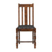 Mayfair Dining Chairs with Black Diamond Padded Seat (2 Pack) Everyday