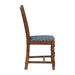 Mayfair Dining Chairs with Blue Diamond Padded Seat (2 Pack) Everyday