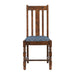 Mayfair Dining Chairs with Blue Diamond Padded Seat (2 Pack) Everyday
