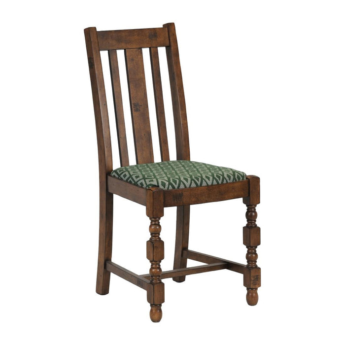 960(H)x450(W)x440(D)mm. Material: Rubberwood. Diamond-Patterned Seat Pad