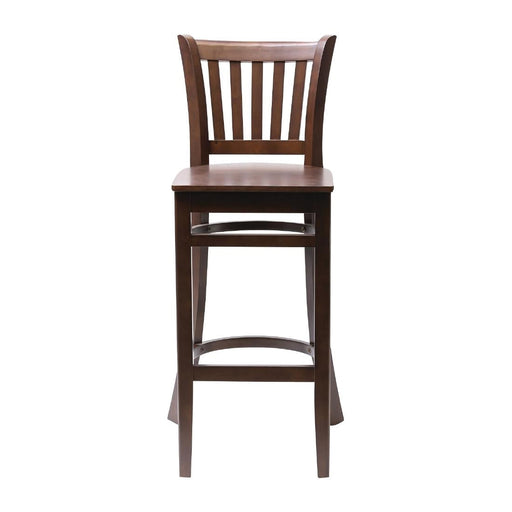 Manhattan Dark Walnut Bar Chair Everyday
