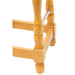 Classic Soft Oak High Bar Stool with Green Diamond Seat (2 Pack) Everyday