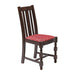 960(H)x450(W)x440(D)mm. Material: Pine Wood. Diamond-Patterned Seat Pad