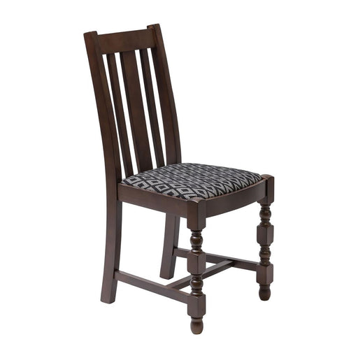 960(H)x450(W)x440(D)mm. Material: Pine Wood. Diamond-Patterned Seat Pad