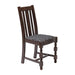 960(H)x450(W)x440(D)mm. Material: Pine Wood. Diamond-Patterned Seat Pad