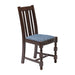 960(H)x450(W)x440(D)mm. Material: Pine Wood. Diamond-Patterned Seat Pad