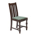 960(H)x450(W)x440(D)mm. Material: Pine Wood. Diamond-Patterned Seat Pad
