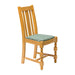 960(H)x450(W)x440(D)mm. Material: Pine Wood. Diamond-Patterned Seat Pad