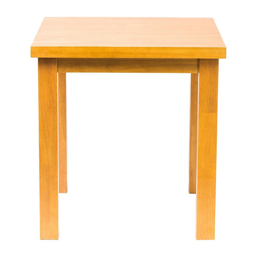 Kendal Square Dining Table Soft Oak 700x700mm Everyday