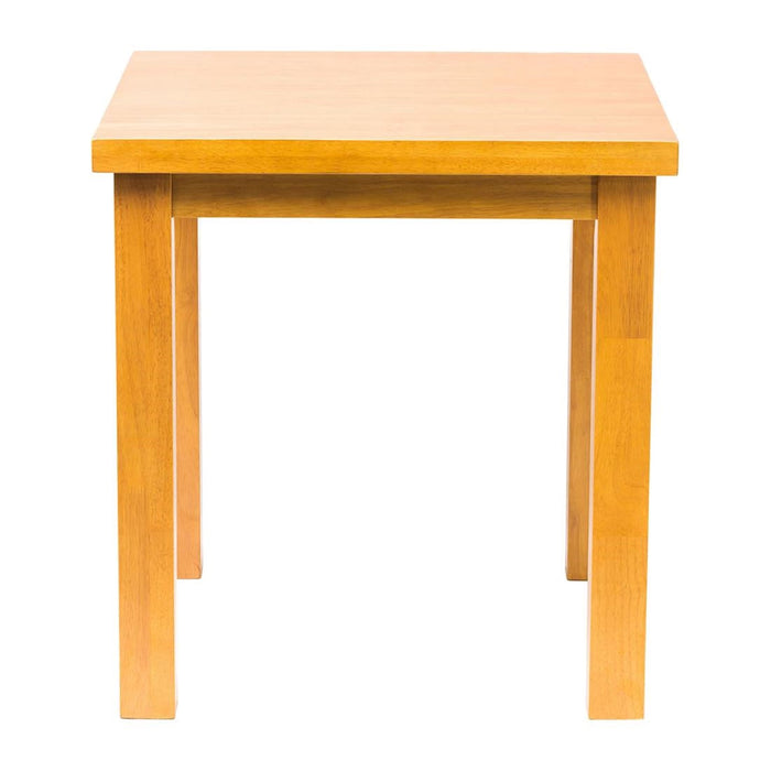 Kendal Square Dining Table Soft Oak 700x700mm Everyday