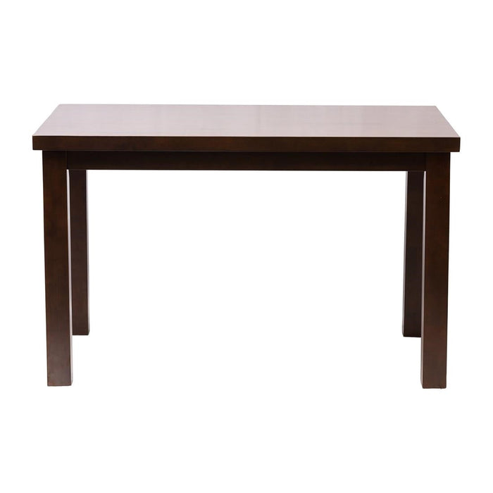 Kendal Rectangle Dining Table Dark Wood 1200x700mm Everyday