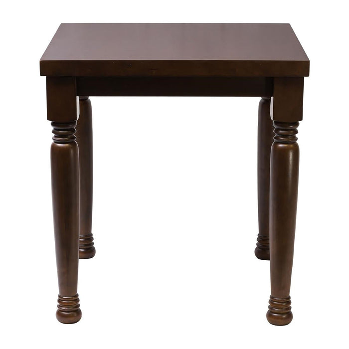 Cotswold Dark Wood Square Dining Table 700x700mm Everyday