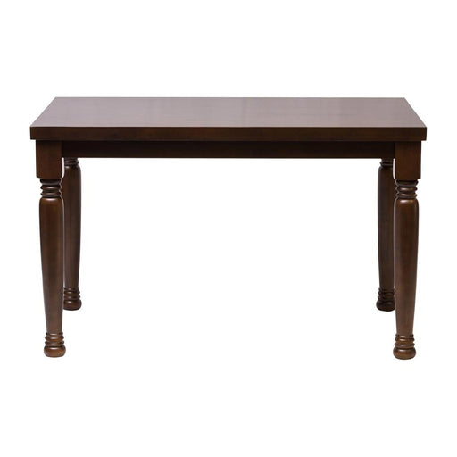 Cotswold Dark Wood Rectangular Dining Table 1200x700mm Everyday