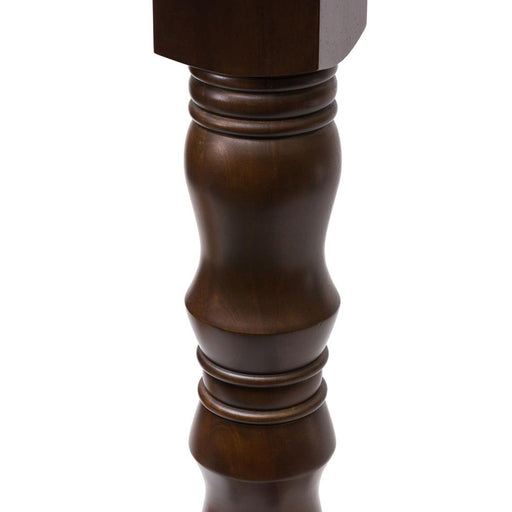 Islington Poseur Square Table Dark Wood 700x700mm Everyday