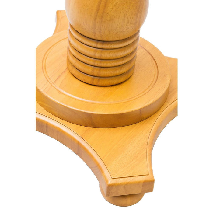 Islington Poseur Round Table Soft Oak 700mm Everyday