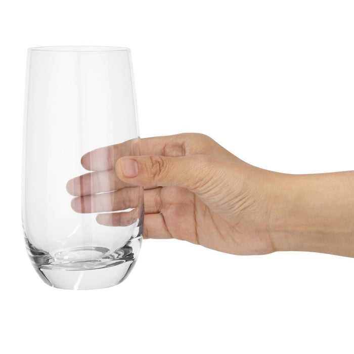 Olympia Rounded Hi Ball Tumblers 490ml (6 Pack) Olympia