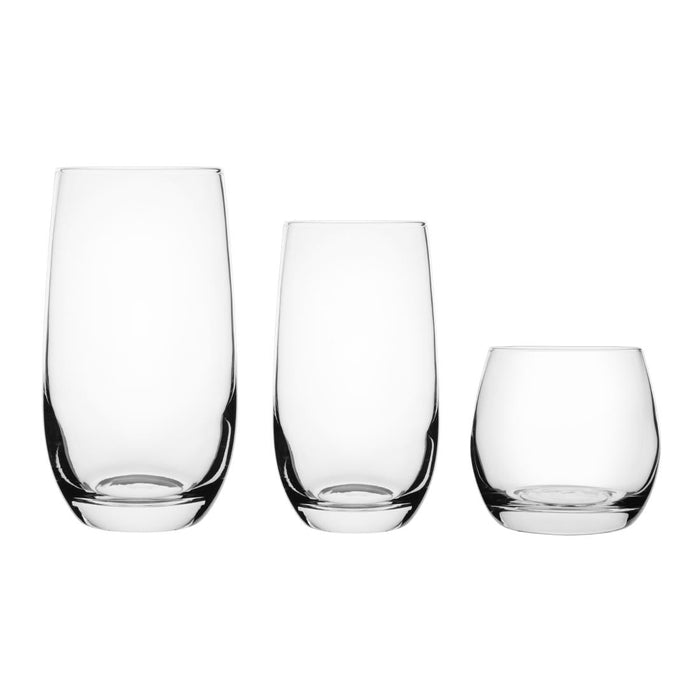 Olympia Rounded Hi Ball Tumblers 490ml (6 Pack) Olympia
