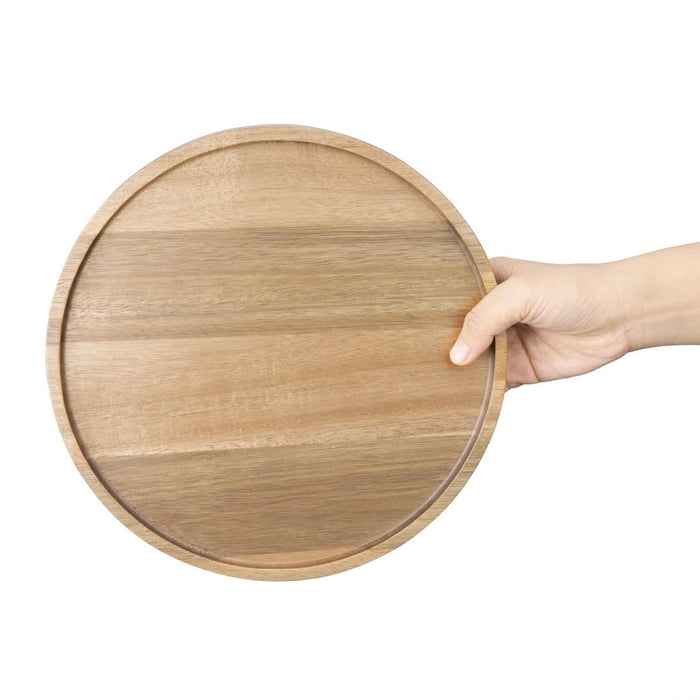 Olympia Acacia Round Plates 250mm Olympia