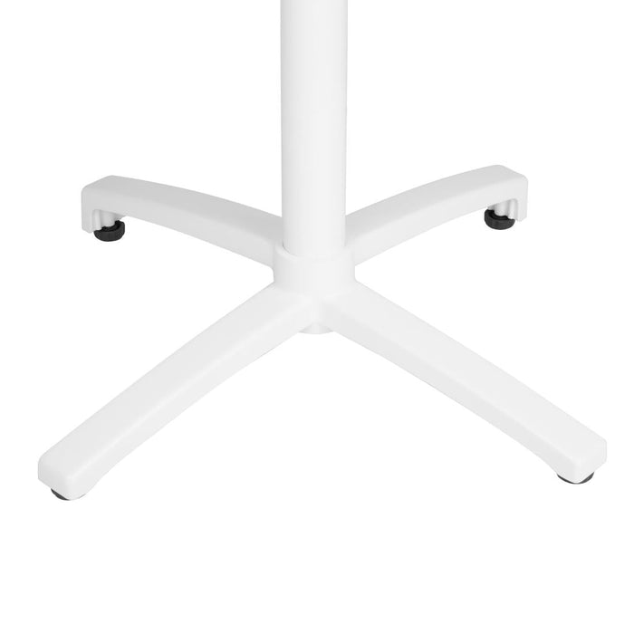 Bolero Folding Polypropylene Table 800mm White Bolero