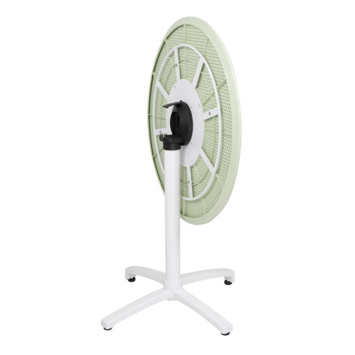 Bolero Folding Polypropylene Table 800mm Mint Green Bolero