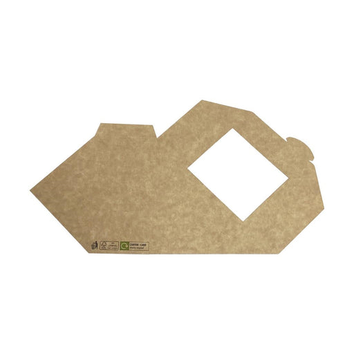 Fiesta Recyclable Deep Sandwich Wedge with PET Window 75mm (500 Pack) Fiesta Recyclable