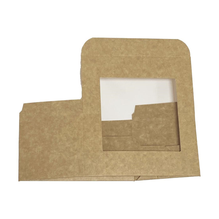 Fiesta Recyclable Bloomer Box with PET Window 70x125mm (500 Pack) Fiesta Recyclable