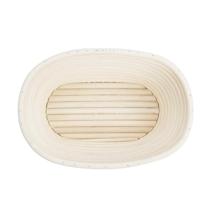 Vogue Rattan Proving Round Basket 220x80mm Vogue