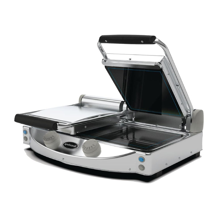 Twin Smooth top and bottom black glass