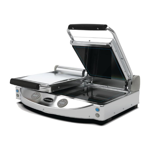 Twin Smooth top and bottom black glass