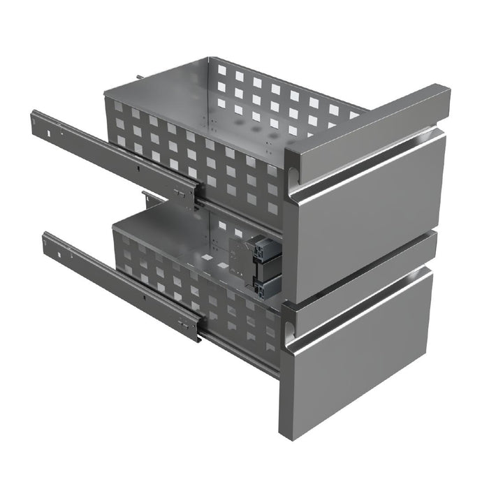 2x 1/2GN drawer kit