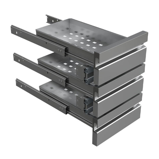 3x 1/3GN drawer kit