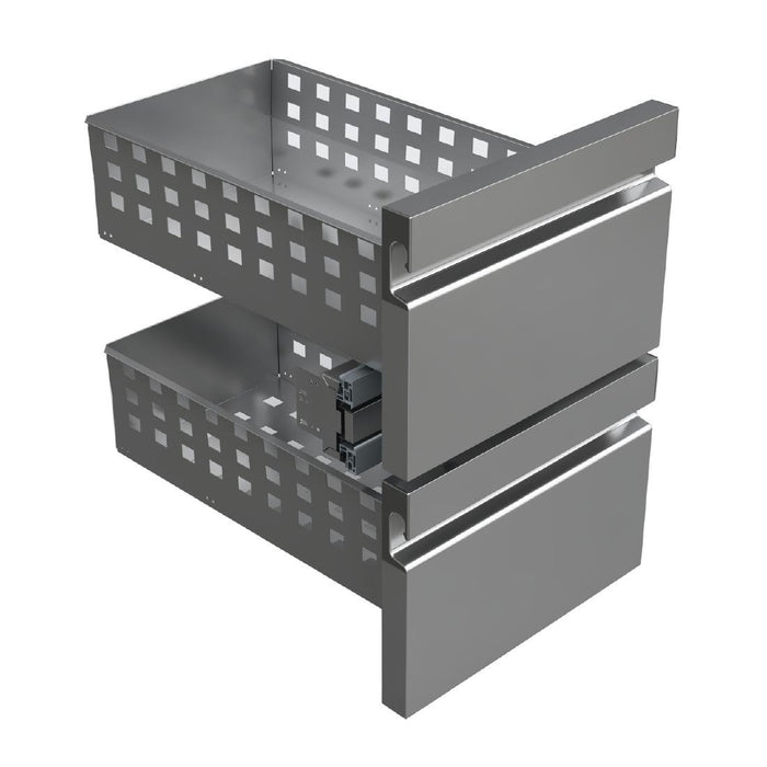 2x 1/2GN drawer kit (right)