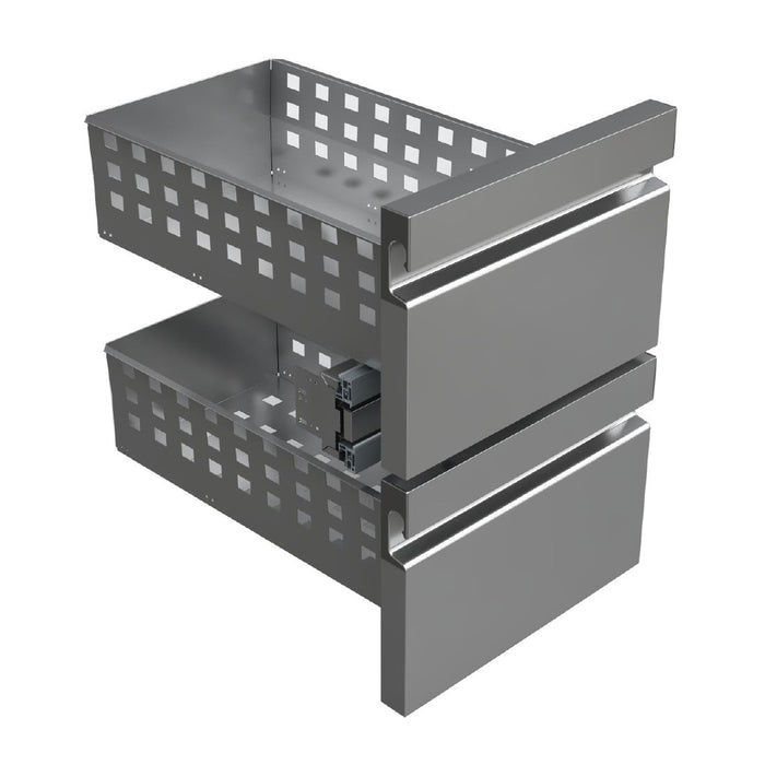 2x 1/2GN drawer kit
