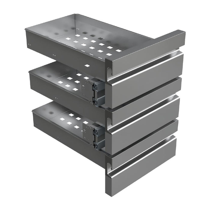 3x 1/3GN drawer kit