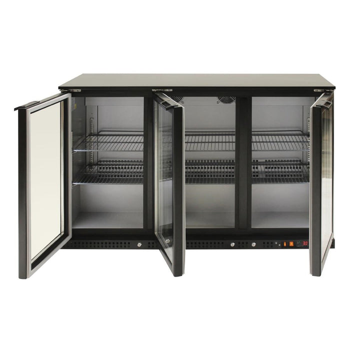 Fagor EERM Series Back Bar Cooler 3 Door Black EERM-3 Fagor