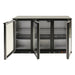 Fagor EERM Series Back Bar Cooler 3 Door Black EERM-3 Fagor