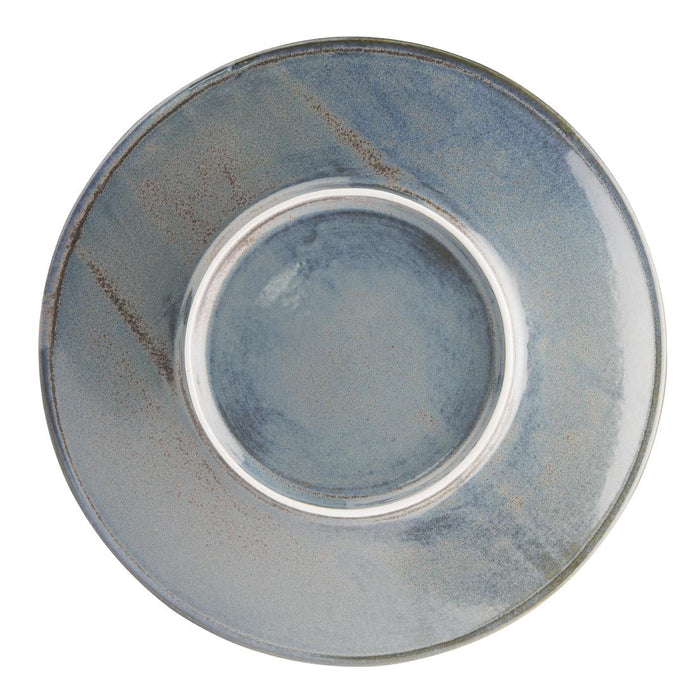 Olympia Ember Blue Coupe Plates 275mm (4 Pack) Olympia