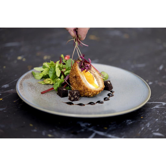 Olympia Ember Blue Coupe Plates 230mm (6 Pack) Olympia