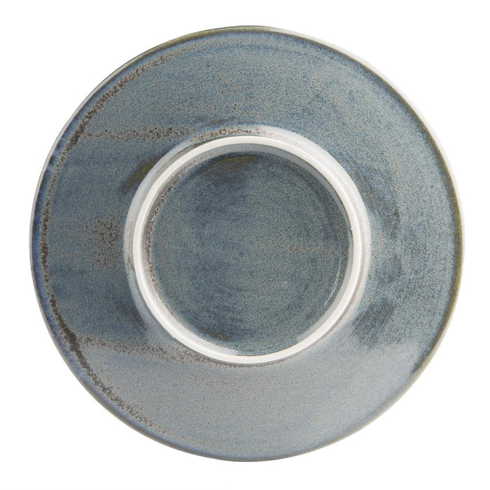 Olympia Ember Blue Coupe Plates 180mm (6 Pack) Olympia
