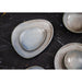 Olympia Ember Blue Triangle Plates 190mm (6 Pack) Olympia