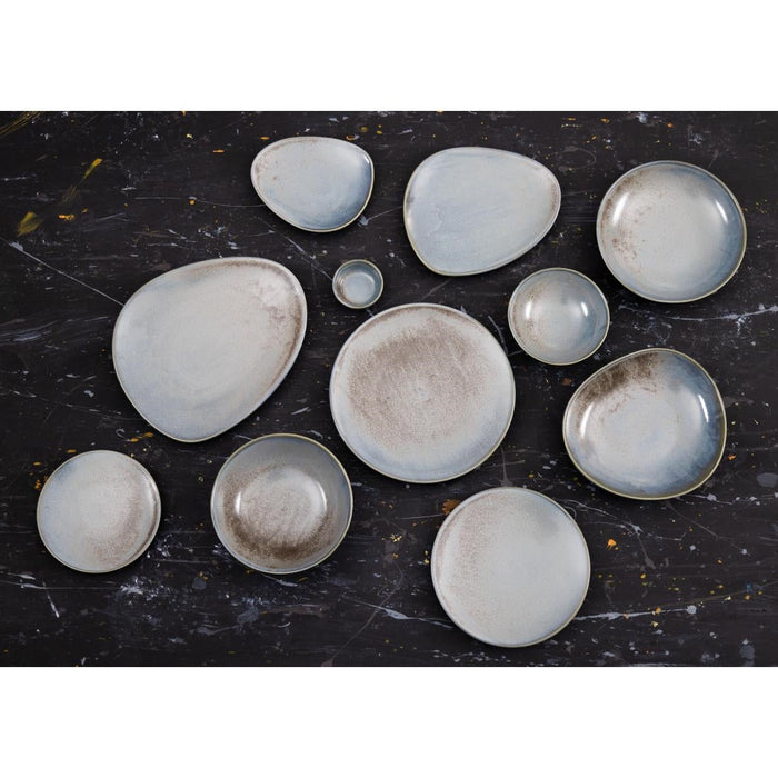 Olympia Ember Blue Coupe Plates 275mm (4 Pack) Olympia