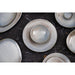 Olympia Ember Blue Low Coupe Bowls 230mm (4 Pack) Olympia