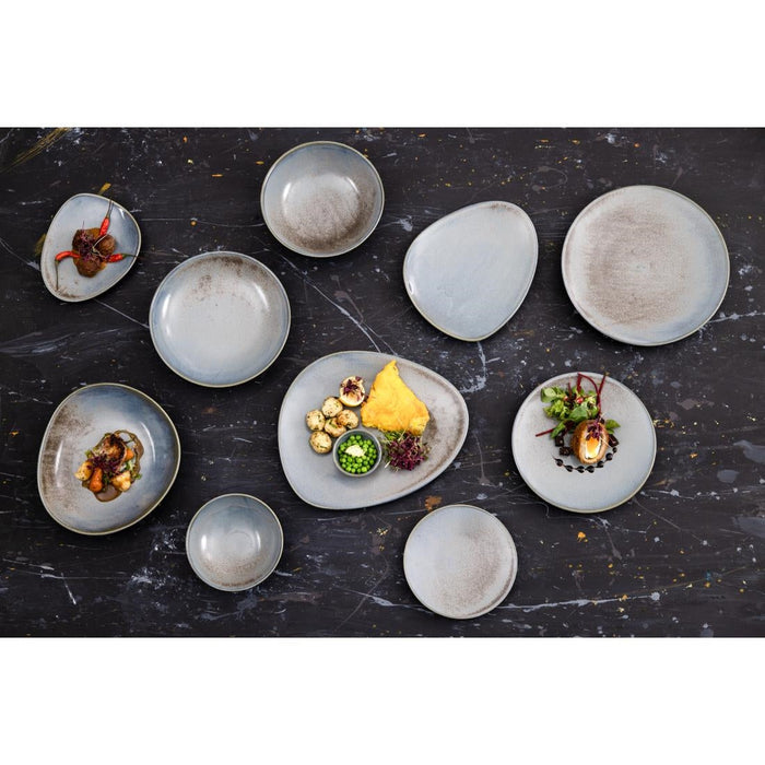 Olympia Ember Blue Coupe Plates 275mm (4 Pack) Olympia