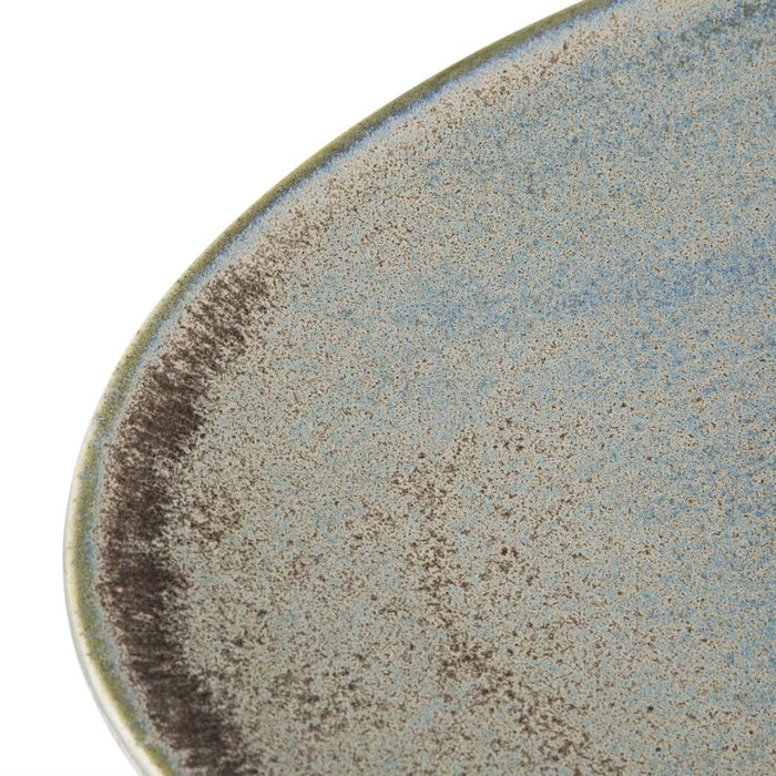 Olympia Ember Blue Triangle Plates 250mm (6 Pack) Olympia